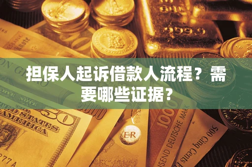 济南担保人起诉借款人流程？需要哪些证据？