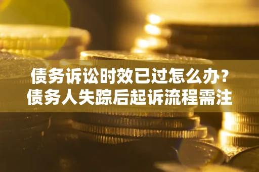 济南债务诉讼时效已过怎么办？债务人失踪后起诉流程需注意什么？