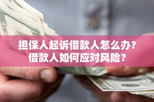济南担保人起诉借款人怎么办？借款人如何应对风险？